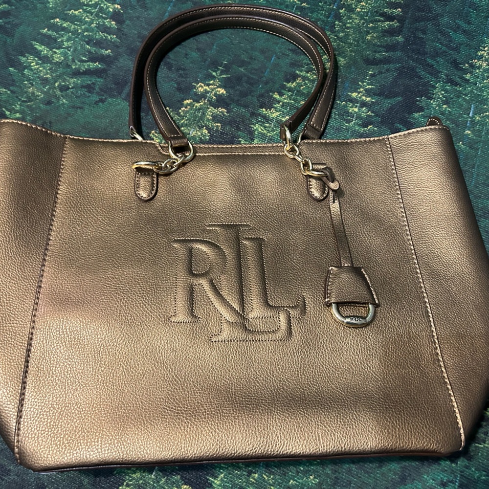 Ralph Lauren Gold Shoulderbag